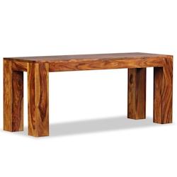 Helloshop26 - Banc banquette 110 x 35 x 45 cm bois de sesham massif 02_0021261 - 3000200483297_0