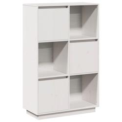 Helloshop26 - Buffet bahut commode armoire meuble de rangement organisateur cuisine salle de séjour salon haut 74 x 35 x 117 cm bois 02_0032769 - 300_0