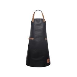 KARLOWSKY, Tablier bavette en cuir, NOIR , - noir 4040857025098_0