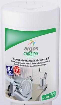 Lot de 10 boîtes de lingettes alimentaires désinfectantes - boîte de 200 - sans rinçage et large spectre d'action_0
