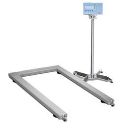 Pèse palette en u inox- 2000kg - précision 1kg_0