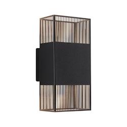 Paulmann Applique LED Tharin IP44 3000K 120x104mm 2x3,7W Noir 71251 - noir inox 71251_0