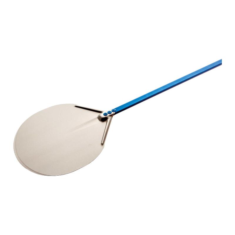 Pelle à pizza professionnelle Gi. Metal - diamètre 33 cm, manche 120 cm, aluminium anodisé - 14_0004754_0