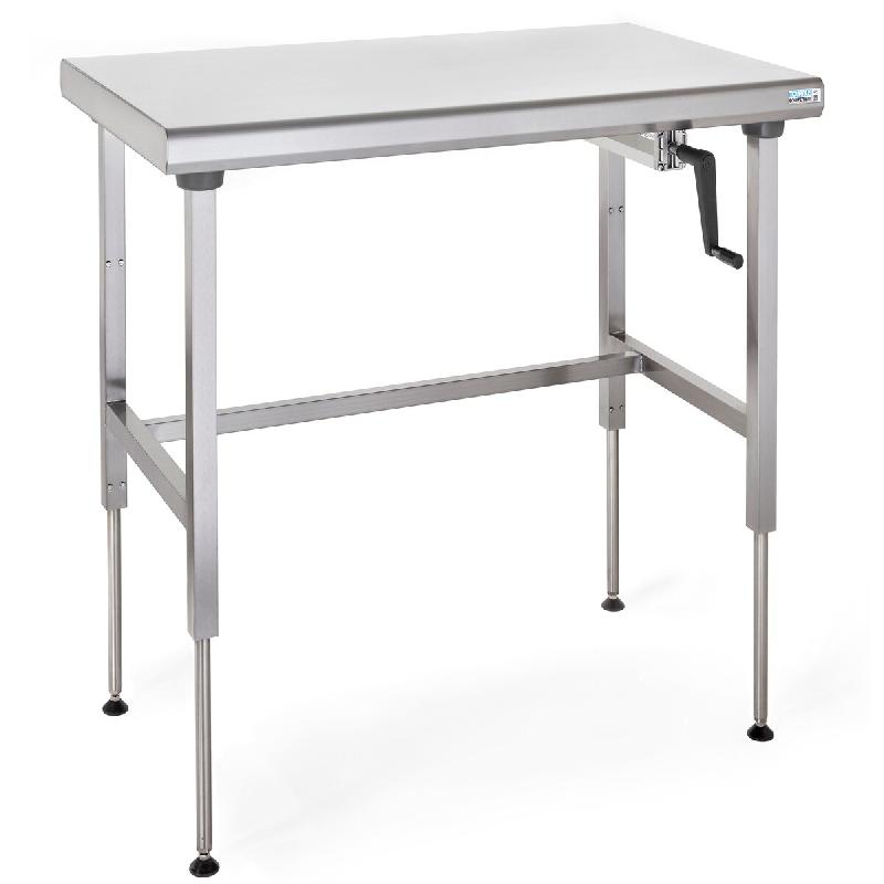 Tournus TABLE INOX CENTRALE 