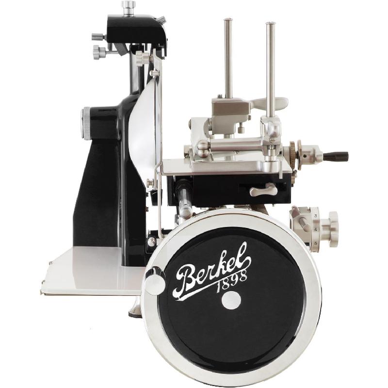 Trancheuse manuelle Volano B2 Berkel - Couleur noir - Lame 265 mm - Design artisanal et élégant_0