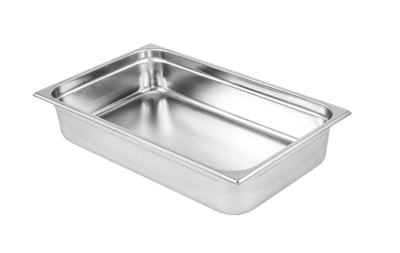 Bac Gastronorme 1/1 AISI 201 - Profondeur 150 mm - Contenance 22,5 L - Dimensions 530 x 325 mm - Référence CBG11150B - Marque CASSELIN_0