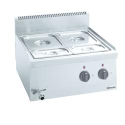 Bain-marie Bartscher 1 x GN 1/1 et 2 x GN 1/4 - Bartscher - 131770_0