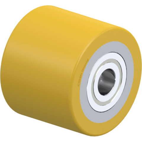 BLICKLE - GALET DE TRANSPALETTES Ø 85MM BANDAGE POLYURÉTHANE PU 660KG - HTH 85X70/20-70K