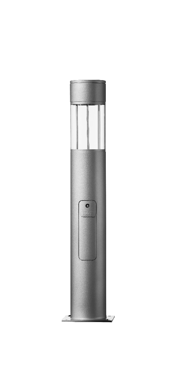 Borne lumineuse d'éclairage public CITY ELEMENTS - LED 15W - Aluminium - 1,2m - IP65 - Répartition asymétrique_0