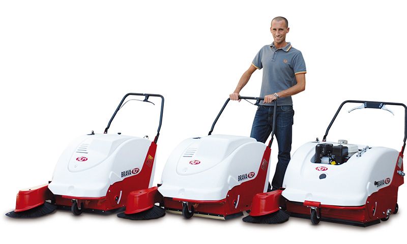 Brava - Balayeuse de voirie RMC - 40-60 litres - Modèles autotractés à essence et batterie_0