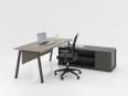 Bureau individuel KELSO sur crédence - Atra_0