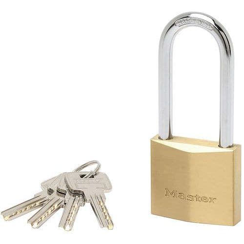 CADENAS EN LAITON MASSIF EXTRA ÉPAIS - 50 MM - ANSE 64 MM - MASTER LOCK