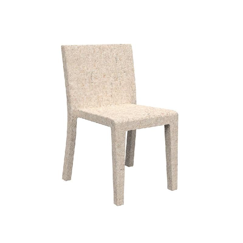 Chaise design in & out JUT - granit crème_0
