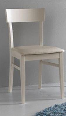 Lot de 2 chaises New Age sables - structure en hêtre - assise en polyuréthane_0