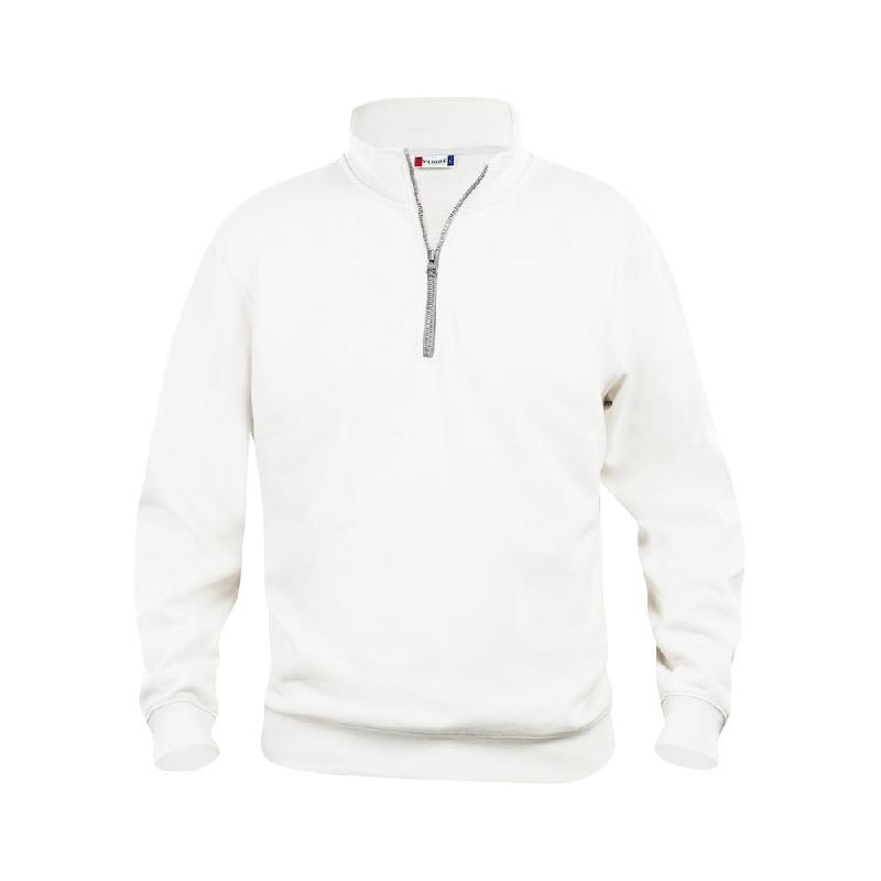 CLIQUE SWEAT BASIC CAMIONNEUR BLANC XS
