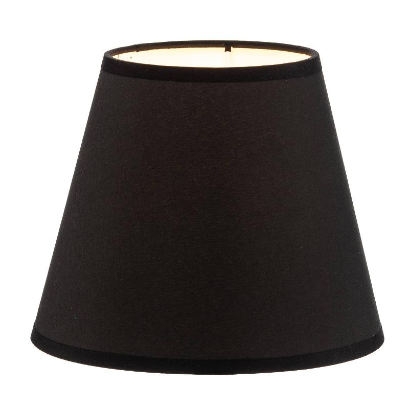 DUOLLA ABAT-JOUR SOFIA HAUTEUR 15,5 CM, NOIR/BLANC