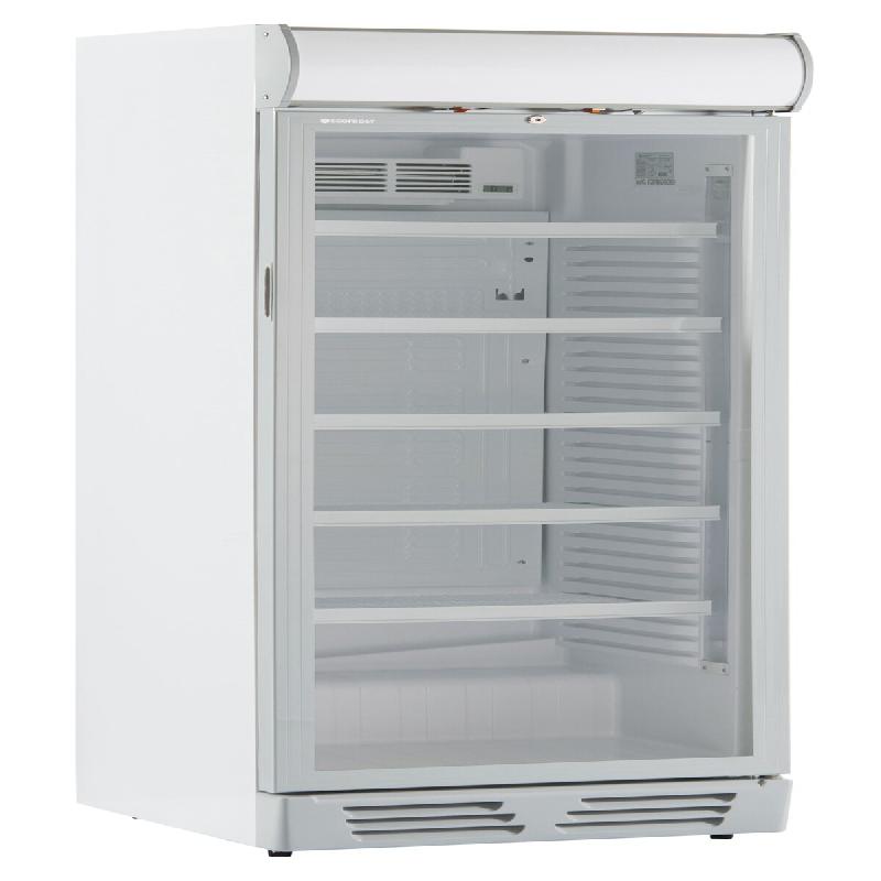 EKOFROST Frigo, présentation des boissons. Anti-brouillard. A fait 105 cm plomb. Thermo num serrure. T° 0°C/+10°C. Dim. LxLxH 60x65,5x195 cm. EKG3_0