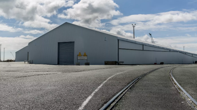Entrepôt démontable temporaire pour différents stockages : big-bags, palettes, racks, gerbage_0