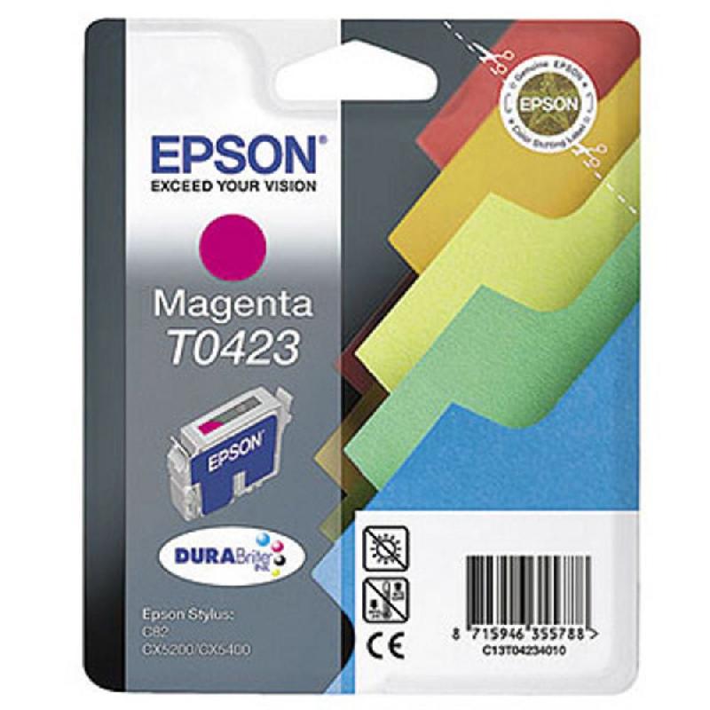 EPSON CARTOUCHE D'ENCRE FICHIERS T0423 M (C13T04234010) - DURABRITE - COULEUR: MAGENTA