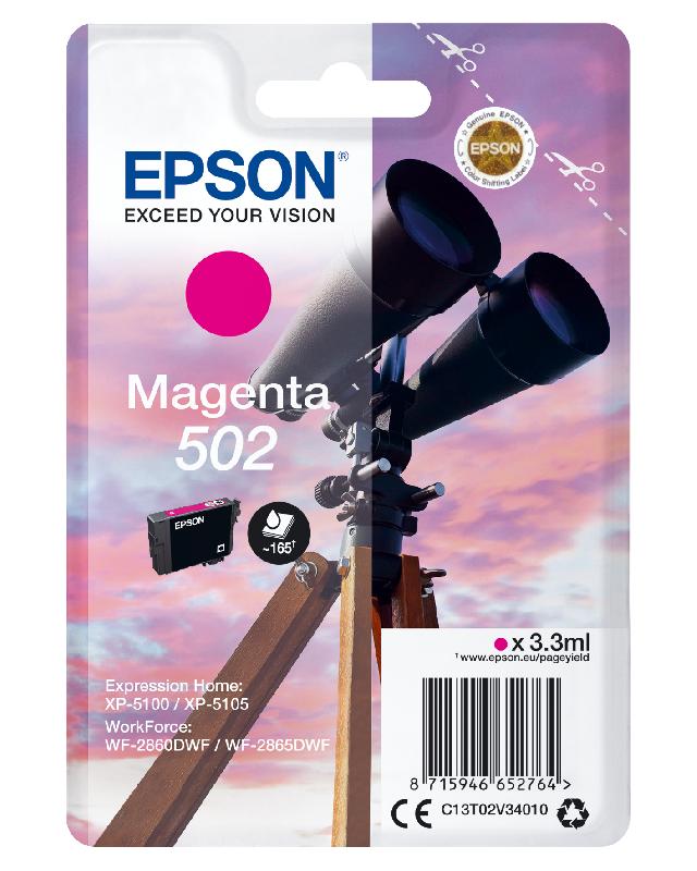 Epson Singlepack Magenta 502 Ink_0