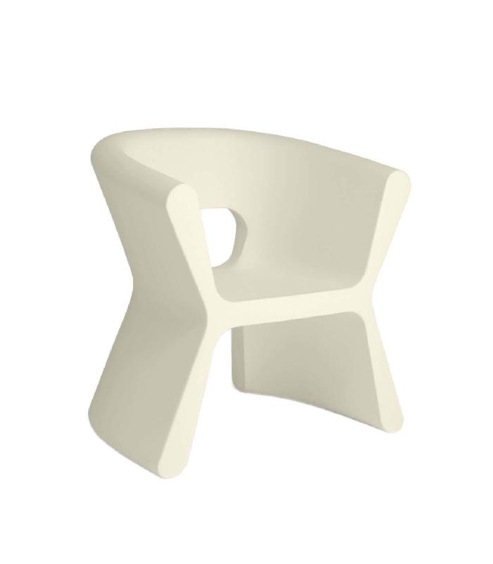 Fauteuil design in & out PAL - crème_0