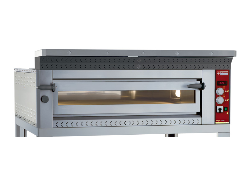 Four à pizza électrique Diamond LD4/35-N - 1070x1010x400 mm - Acier inox - Capacité 4 pizzas_0