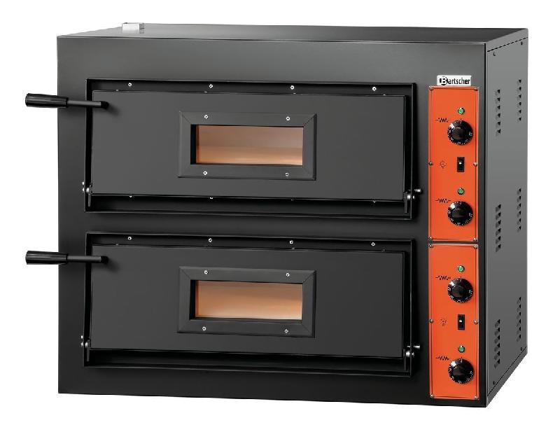 Four à pizza CT200 - 2 enceintes 610x610 mm - Bartscher - jusqu'à 400 °C_0