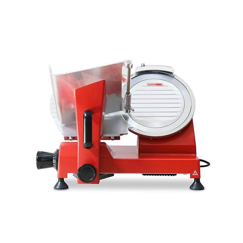Gasfrit – Trancheuse à jambon, trancheuse électrique professionnelle, aluminium/acier inoxydable, lame 250 mm, 150 W - aluminium gf1000_0