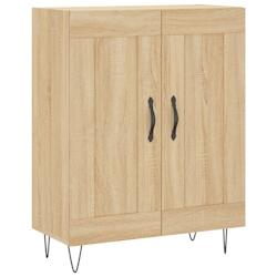 Helloshop26 - Buffet bahut commode armoire meuble de rangement organisateur cuisine salle de séjour salon sonoma 69,5 x 34 x 90 cm 02_0031643 - 30002_0