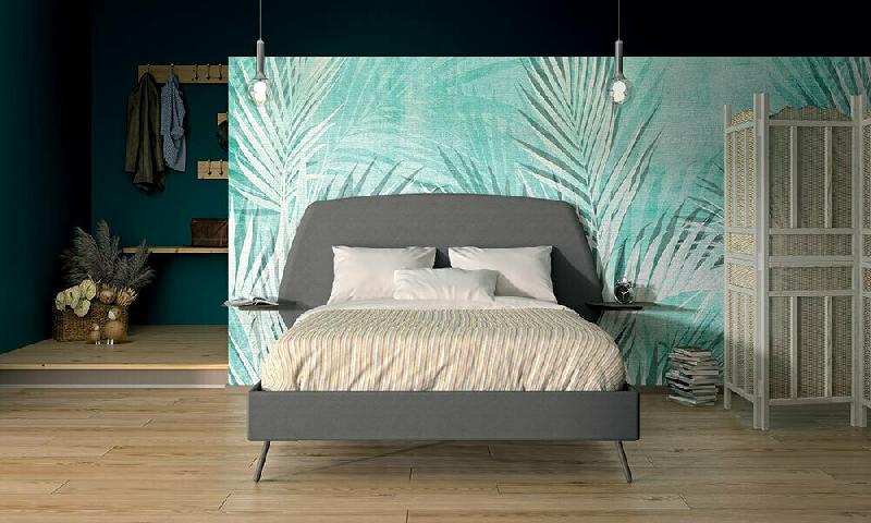 LIT ISIDOR  GRIS ANTHRACITE 140X190 CM