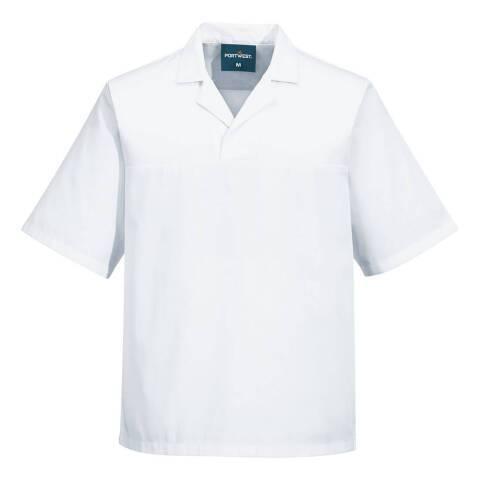 LOT DE 3 - PORTWEST 2209 CHEMISE MANCHES COURTES BLANC - TAILLE M