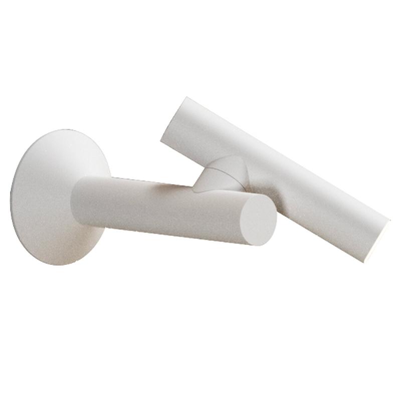 Lumisky Applique murale nomade ZOOM WALL Blanc 17cm Aluminium Blanc - blanc aluminium 3666162010416_0