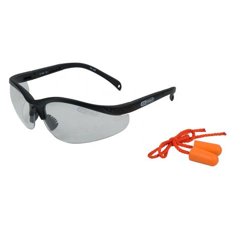 Lunette de protection - Transparante avec bouchons d'oreille KS Tools | 310.0176_0