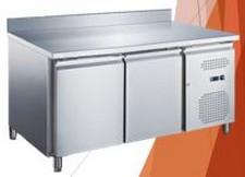Meuble réfrigéré TRP2P700ADX - inox 304, grande capacité, compact et sûr_0