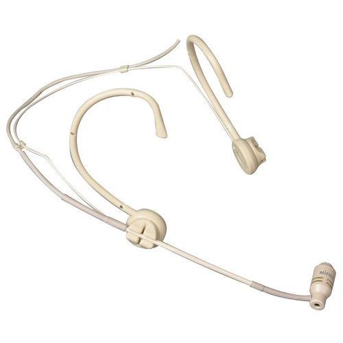 MICRO SERRE-TÊTE HF MU-53HNS POUR ÉMETTEUR DE POCHE ACT-32TBEIGE-MIPRO - MIPRO