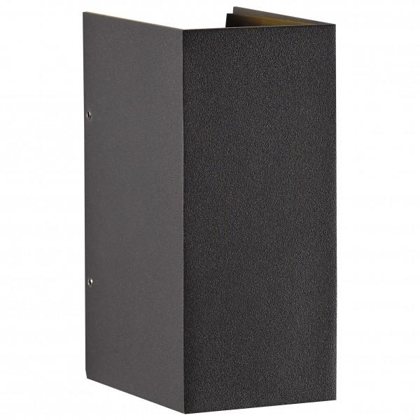 NORMA APPLIQUE MURALE MÉTAL-VERRE GRIS LED INTEGRÉE 3000K - NORDLUX 77611010