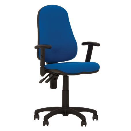Offix GTR - Fauteuil de bureau synchrone ergonomique, tissu Zest bleu, dossier extra haut_0