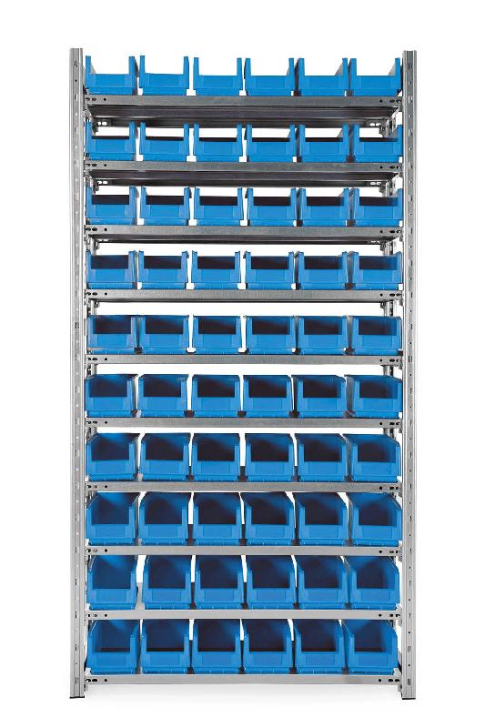 Pack rayonnage + bacs à bec - 190426 – Bleu_0