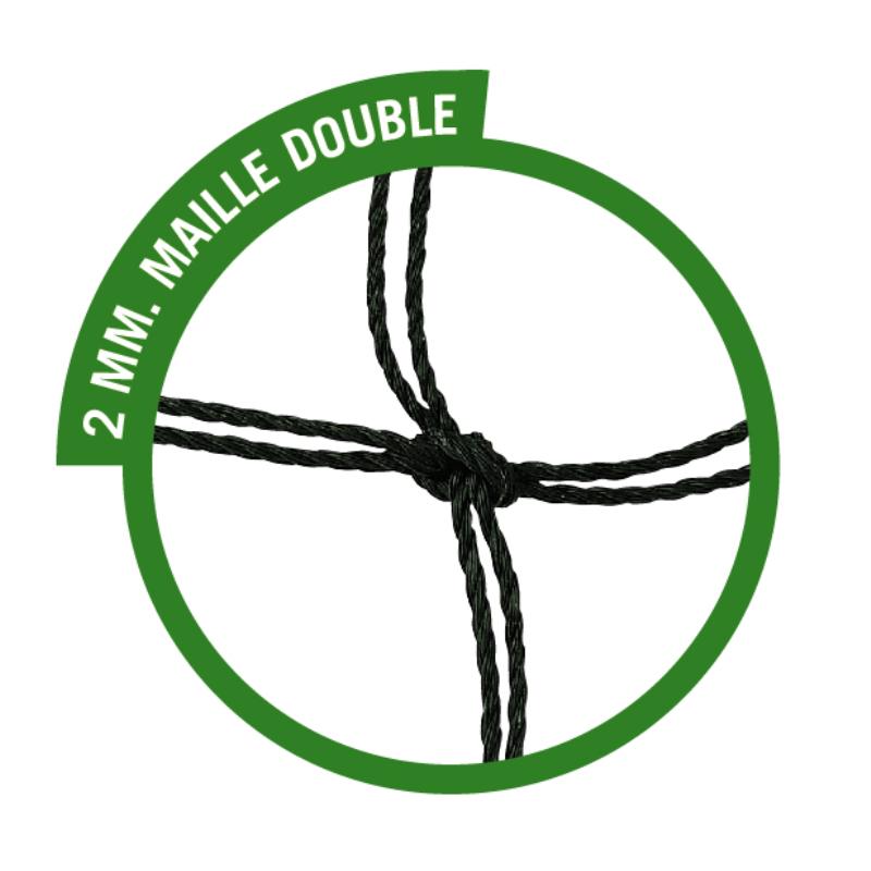 Filet handball pour buts de 3 x 2 x 1 m - entraînement scolaire et club_0