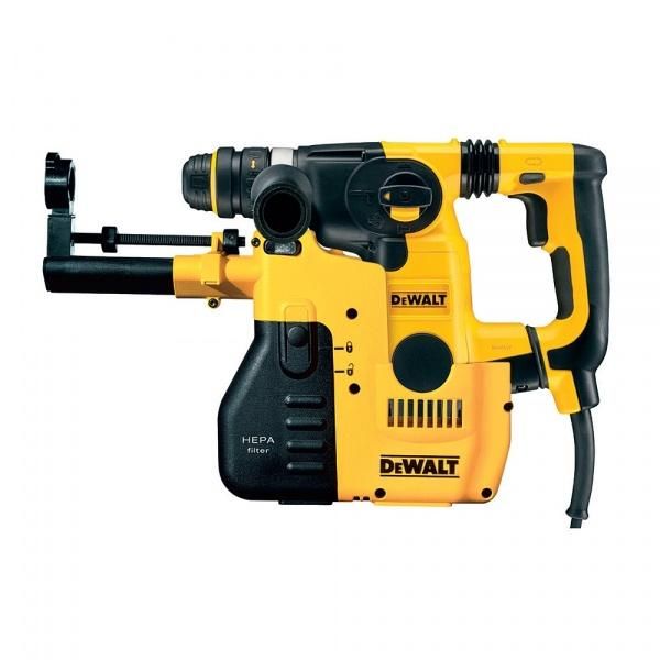 PERFORATEUR DEWALT SDS+ 26 MM AVC + EXTRACTION POUSSIÈRE + QCC - D25325K