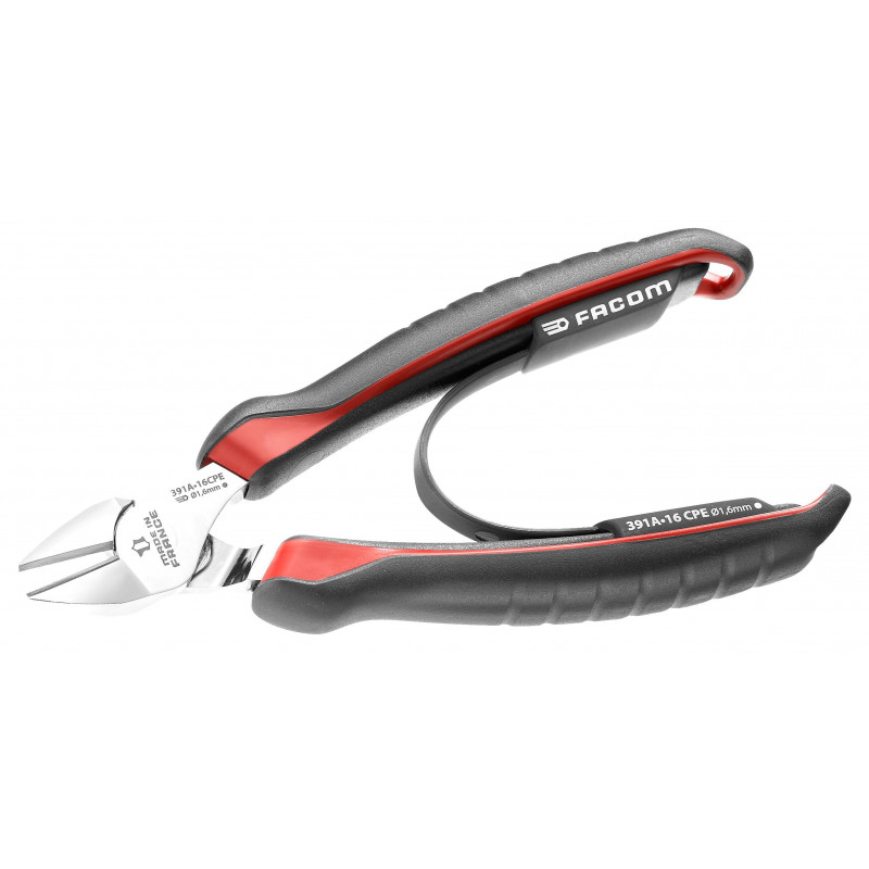 PINCE COUPANTE DIAGONALE FINE GAINÉE PVC 160MM - FACOM - 391A.16CPE