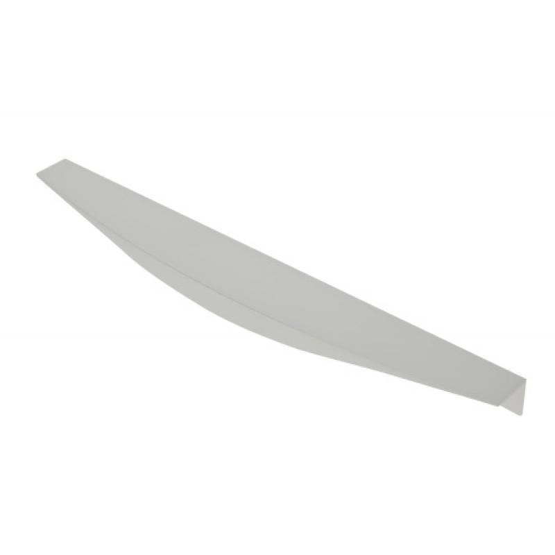 POIGNÉEE PROFIL COURBE PLAT DE LONGUEUR 290MM ENTRAXE 224MM ALUMINIUM FINITION NATUREL - CADAP - P0524/290/22S