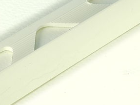 Profilés en PVC - Profil 1/4 de rond PVC 6 mm - 2.50 ML - Blanc_0