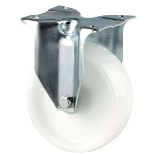 ROULETTE FIXE MONTURE PLATINE FORCE : 350 DIAMÈTRE 200 MM - TENTE