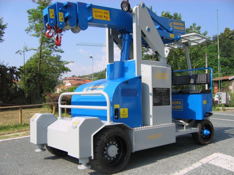 Série Minidrel 50B_R - Mini-grue mobile - 5.000 kg capacité de charge_0