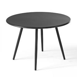 Oviala Business Table basse ronde en métal grise - gris acier 105809_0