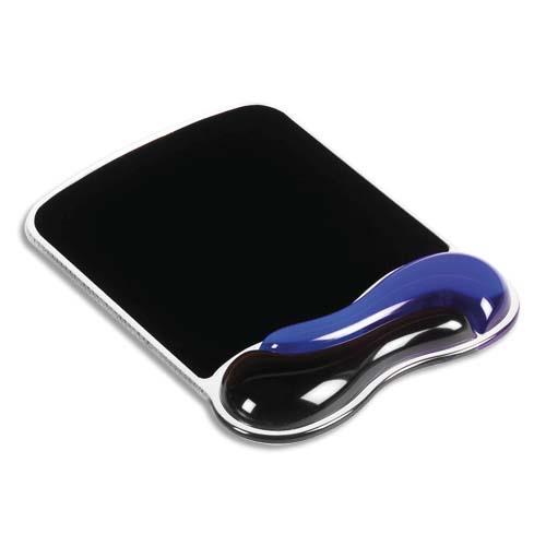 TAPIS DE SOURIS KENSINGTON DUO GEL, AVEC REPOSE-POIGNET, BLEU/GRIS