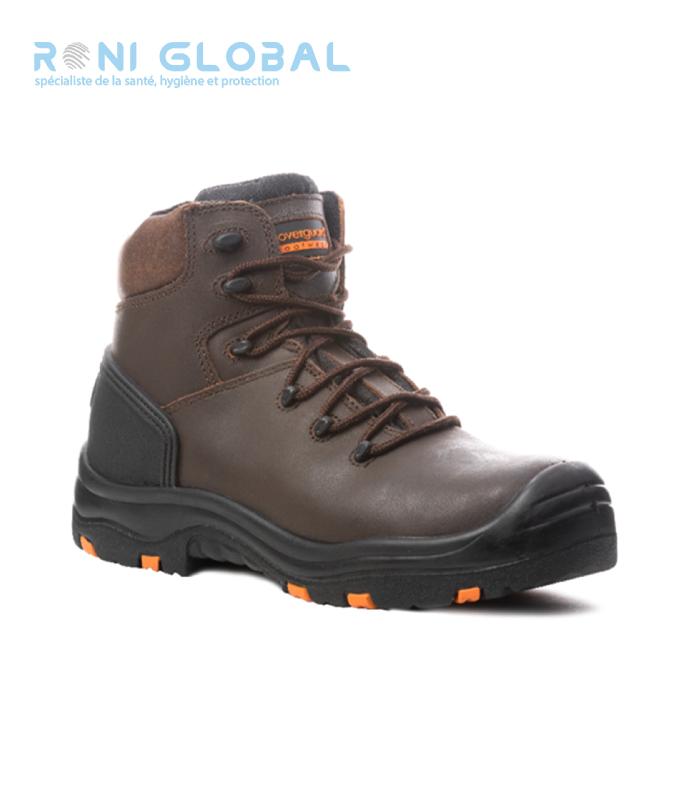 Chaussure montante de sécurité antidérapante S3 HRO SRC - TOPAZ COVERGUARD en cuir pleine fleur_0