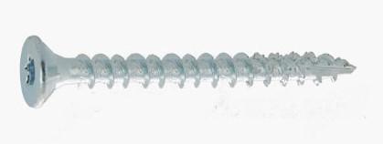 VIS À BOIS AGGLOMÉRÉS TÊTE FRAISÉE TORX ET À POINTE CUTTING 6 LOBES INTERNES 4X16 BOÎTE DE 500 - ULTIMA - 12340016
