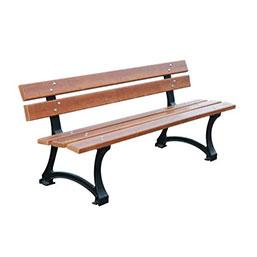 Banc public - lames en bois exotique - finition lasure acrylique - AQUITAINE_0